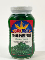Pinoy Fiesta Sugar Palm Fruit Berdeng  Kaong Green 340 g