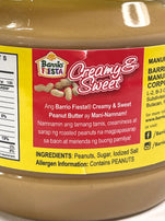 Barrio Fiesta Creamy and Sweet Peanut Butter 227 g