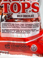Ricoa Flat Tops Milk Chocolate 150 g