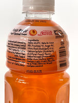Mogu Mogu Drink with Nata de Coco PEACH Flavored 10.8 f oz 320 mL (6-PACK)