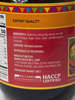 Barrio Fiesta Ginisang Bagoong Sauteed Shrimp Paste Regular 17.6 oz 500 g Large