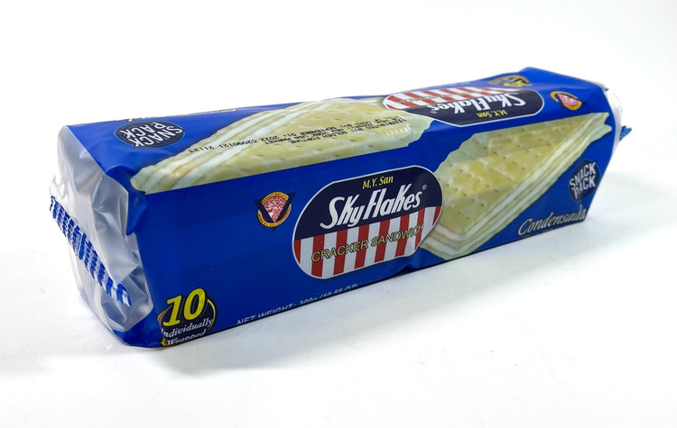 M.Y.San Sky Flakes Cracker Sandwich Condensada 10.58 oz