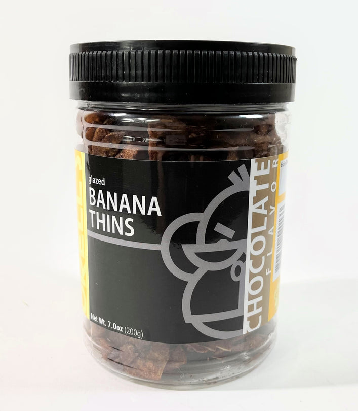 Orell's Glazed Banana Thins Chocolate 7 oz
