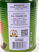 Three Deer Lychee in Syrup 20 oz