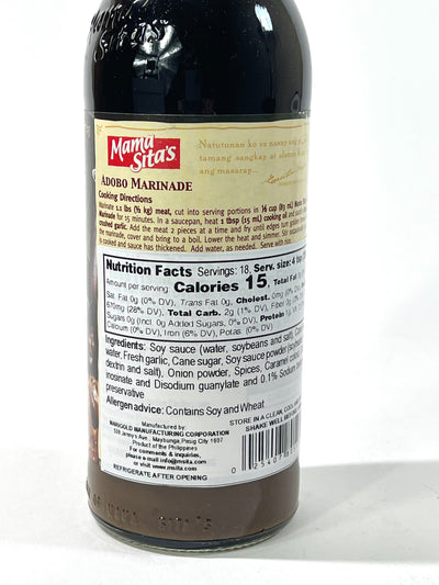Mama Sita's Adobo Marinade 11.83 fl oz