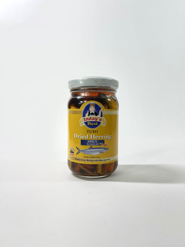 Inday's Best Dried Herring (Spicy) in Corn Oil 8.11 oz