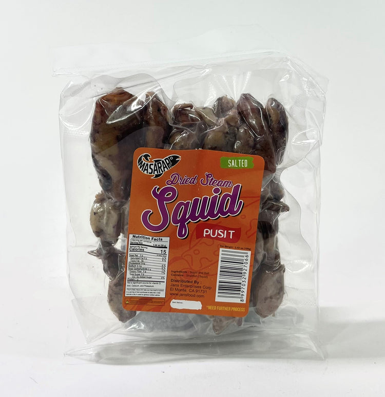 Masarap Dried Steam Squid (Pusit) 3.52 oz