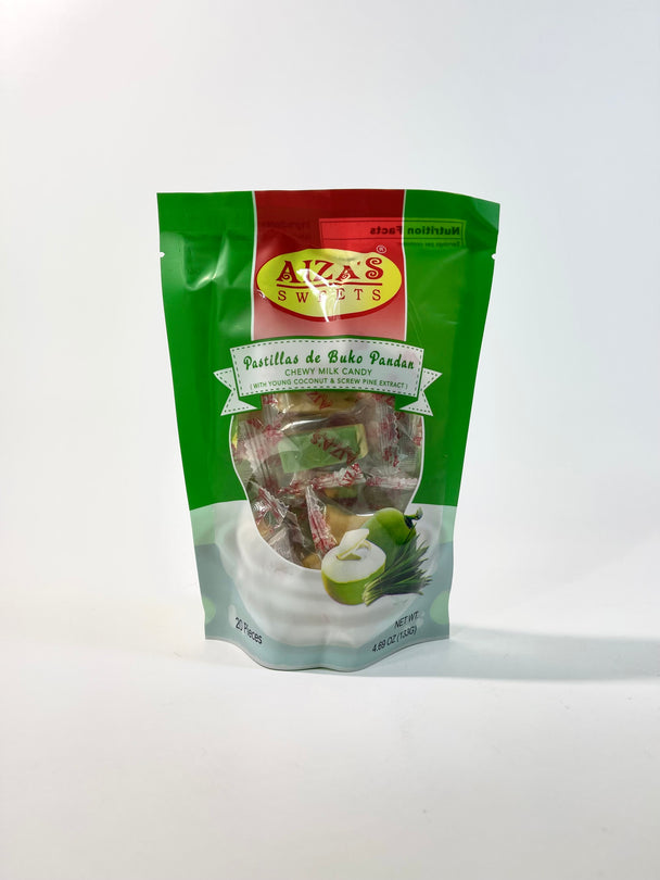 Aiza's Sweets Pastillas de Buko Pandan 4.69 oz