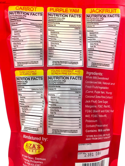 Aiza's Sweets Assorted Pastillas 4.69 oz