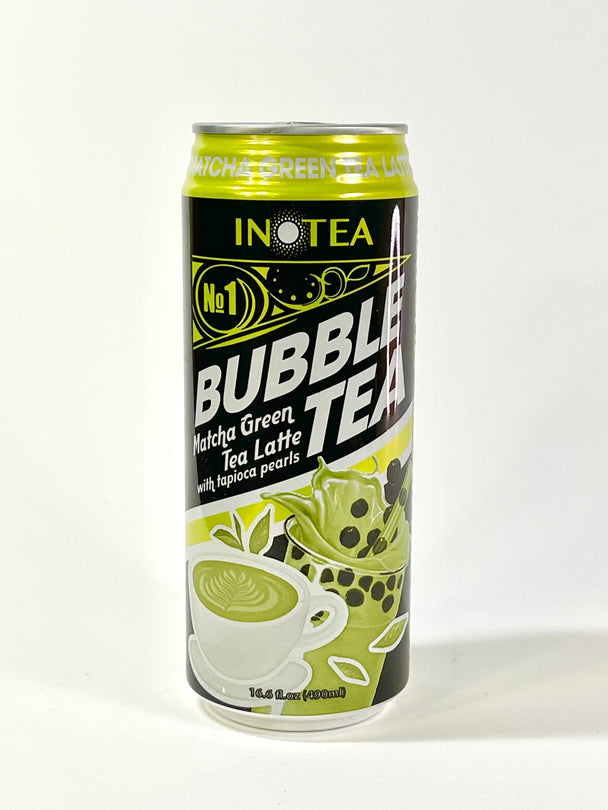 Inotea Bubble Tea Matcha Green Tea Latte 16.6 f oz