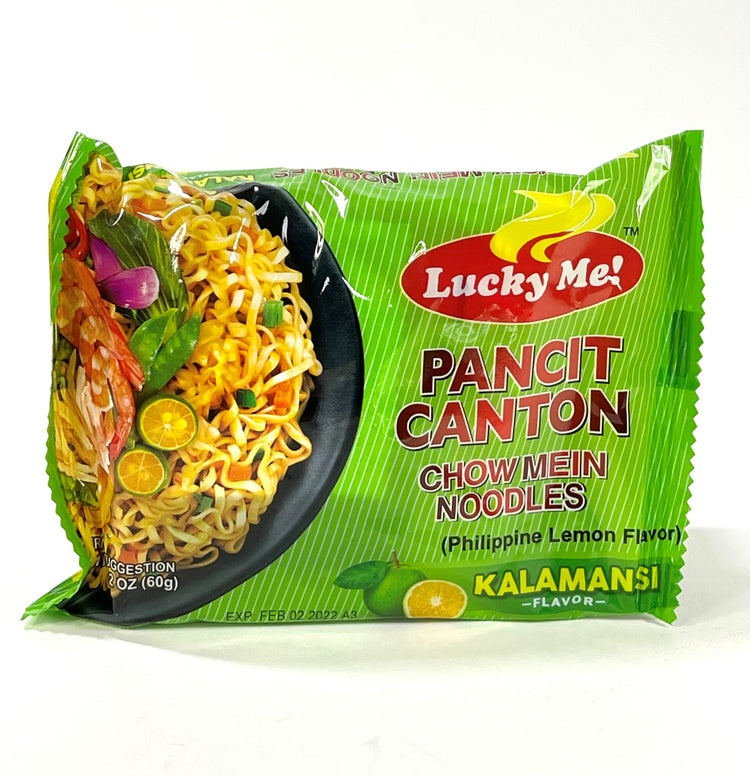 Lucky Me Pancit Canton Chow Mein Noodles Kalamansi 60 g