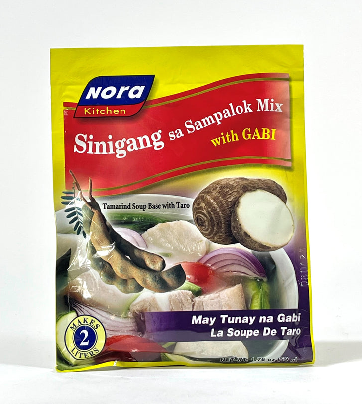 Nora Kitchen Sinigang sa Sampalok Nix with GABI Tamarind Soup Base with TARO 1.76 oz 50 g