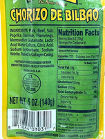 Martin Purefoods Chorizo de Bilbao 5 oz 140 g per pack (5-PACK)