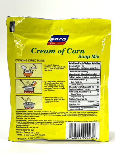 Nora Kitchen Cream of Corn Soup Mix 80 g