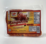 Pampangas Best Cured Pork Longanisa Sweet Hamonado 12 oz 340 g