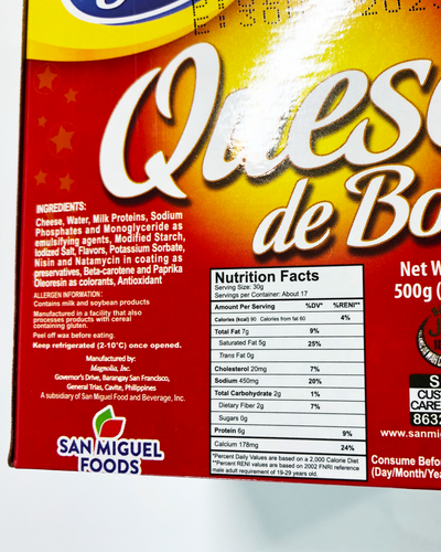 Magnolia Queso de Bola 500 g