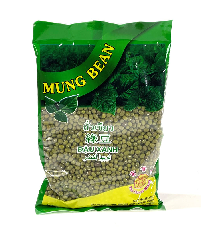 Rich Flower Brand Mung Bean MONGGO 340 g