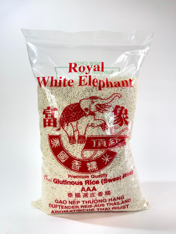 Royal White Elephant Sweet Glutinous Rice 5 lbs