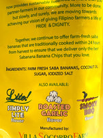 Villa Socorro Farm Sabanana Banana Chips Sweet Original 100g