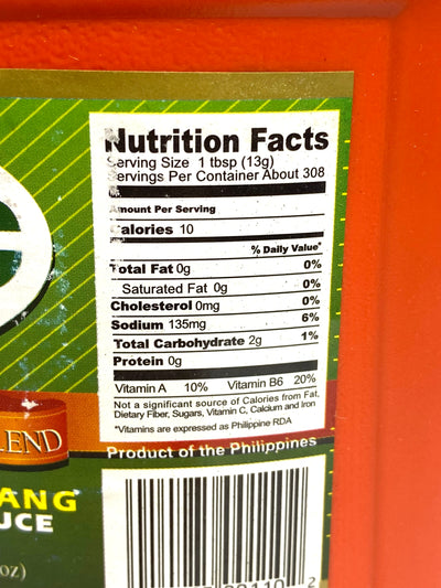 UFC Banana Sauce (Ketchup) Extra Large - Gallon