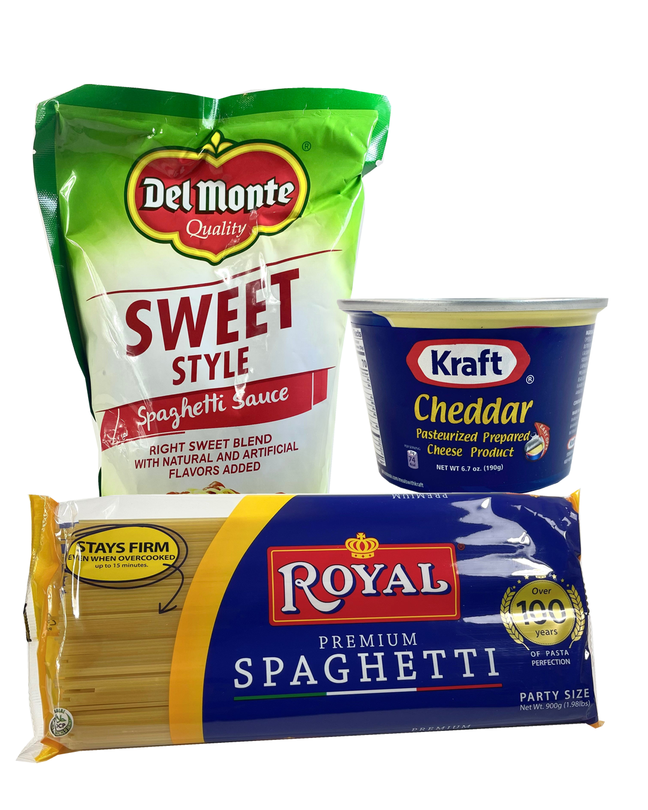 Spaghetti Bundle Filipino Sweet Spaghetti Bundle